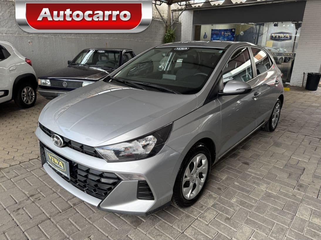 Hyundai HB20, Cinza, 2025